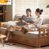 Ghế Sofa Bed, Sofa Giường Gỗ Có Ngăn Kéo TTG VSG07