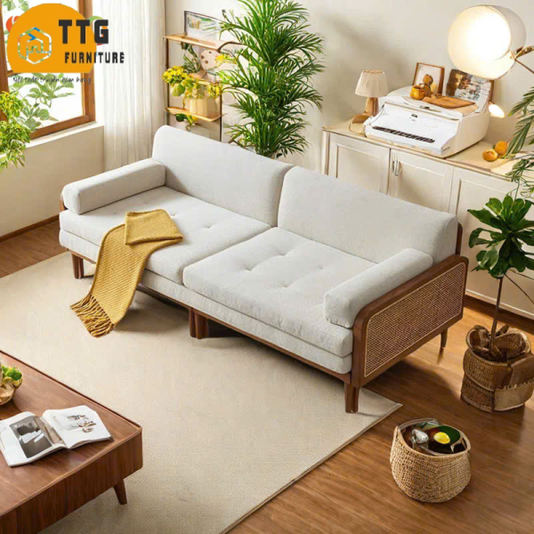 Alternative view of Ghế Sofa Bed, Sofa Giường Gỗ TTG VSG01