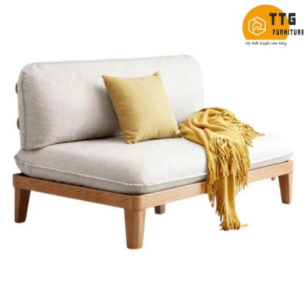 Ghế Sofa Gỗ Đệm Nỉ Hiện Đại TTG VSN53