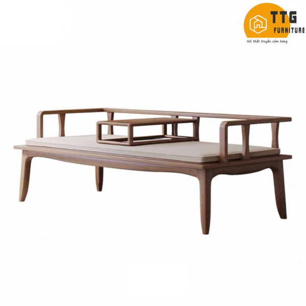 Ghế Sofa Gỗ Đệm Nỉ Phong Cách Hiện Đại TTG VSN61