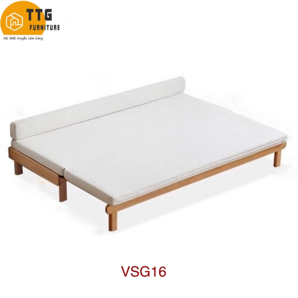 Ghế Sofa Bed, Sofa Giường Gỗ TTG VSG16
