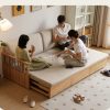 Ghế Sofa Bed, Sofa Giường Gỗ Có Ngăn Kéo TTG VSG17