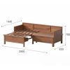 Ghế Sofa Bed, Sofa Giường Gỗ Có Ngăn Kéo TTG VSG19
