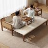 Ghế Sofa Bed, Sofa Giường Gỗ Phối Mây TTG VSG21