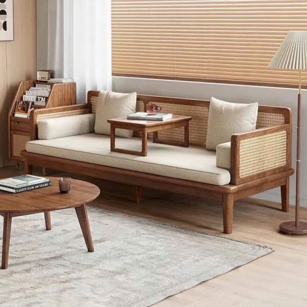 Alternative view of Ghế Sofa Bed, Sofa Giường Gỗ Phối Mây TTG VSG21