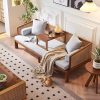 Ghế Sofa Bed, Sofa Giường Gỗ Phối Mây TTG VSG22