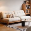 Ghế Sofa Gỗ Đệm Nỉ TTG VSN51