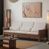 Ghế Sofa Gỗ Đệm Nỉ TTG VSN52