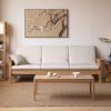Ghế Sofa Gỗ Đệm Nỉ TTG VSN52