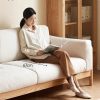 Ghế Sofa Gỗ Đệm Nỉ TTG VSN54