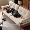 Ghế Sofa Gỗ Đệm Nỉ  Phong Cách Hiện Đại TTG VSN55