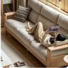 Ghế Sofa Gỗ Đệm Nỉ  Phong Cách Hiện Đại TTG VSN56