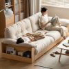 Ghế Sofa Gỗ Đệm Nỉ Phong Cách Hiện Đại TTG VSN57