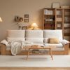Ghế Sofa Gỗ Đệm Nỉ Phong Cách Hiện Đại TTG VSN57