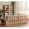 Ghế Sofa Gỗ Đệm Nỉ Phong Cách Hiện Đại TTG VSN57