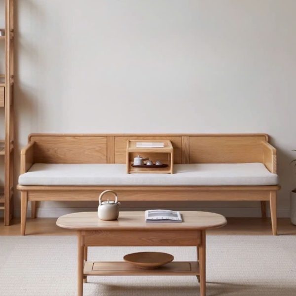 Alternative view of Ghế Sofa Gỗ Đệm Nỉ  Phong Cách Hiện Đại TTG VSN58