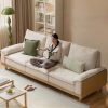 Ghế Sofa Gỗ Đệm Nỉ Phong Cách Hiện Đại TTG VSN59