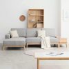 Ghế Sofa Góc Gỗ Đệm Nỉ Phong Cách Hiện Đại TTG VSN60