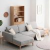 Ghế Sofa Góc Gỗ Đệm Nỉ Phong Cách Hiện Đại TTG VSN60