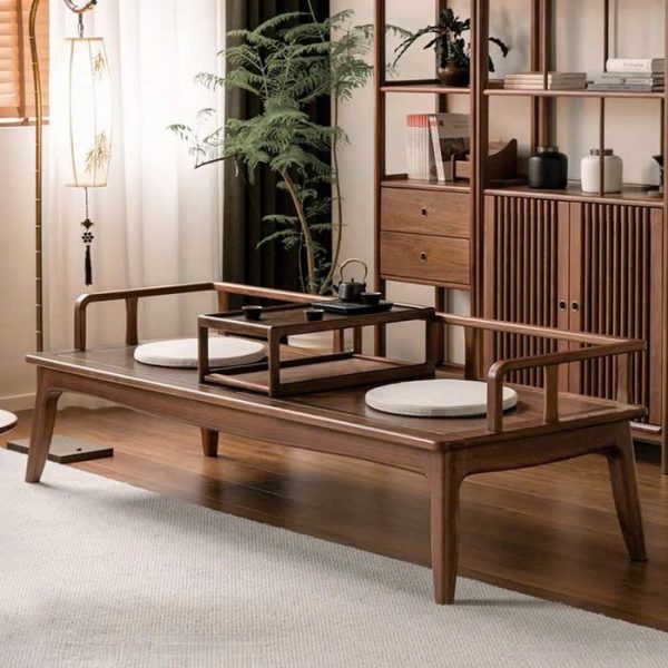 Alternative view of Ghế Sofa Gỗ Đệm Nỉ Phong Cách Hiện Đại TTG VSN61