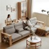 Ghế Sofa Góc Gỗ Đệm Nỉ Phong Cách Hiện Đại TTG VSN62