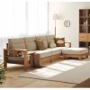 Ghế Sofa Góc Gỗ Đệm Nỉ Phong Cách Hiện Đại TTG VSN62