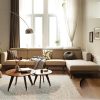 Ghế Sofa Góc Gỗ Đệm Nỉ Phong Cách Hiện Đại TTG VSN63