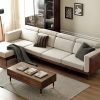 Ghế Sofa Góc Gỗ Đệm Nỉ Phong Cách Hiện Đại TTG VSN63