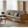 Ghế Sofa Góc Gỗ Đệm Nỉ Phong Cách Hiện Đại TTG VSN63