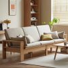 Ghế Sofa Góc Gỗ Đệm Nỉ Phong Cách Hiện Đại TTG VSN64