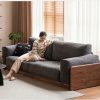 Ghế Sofa Gỗ Đệm Nỉ Phong Cách Hiện Đại TTG VSN65