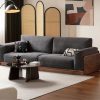 Ghế Sofa Gỗ Đệm Nỉ Phong Cách Hiện Đại TTG VSN65