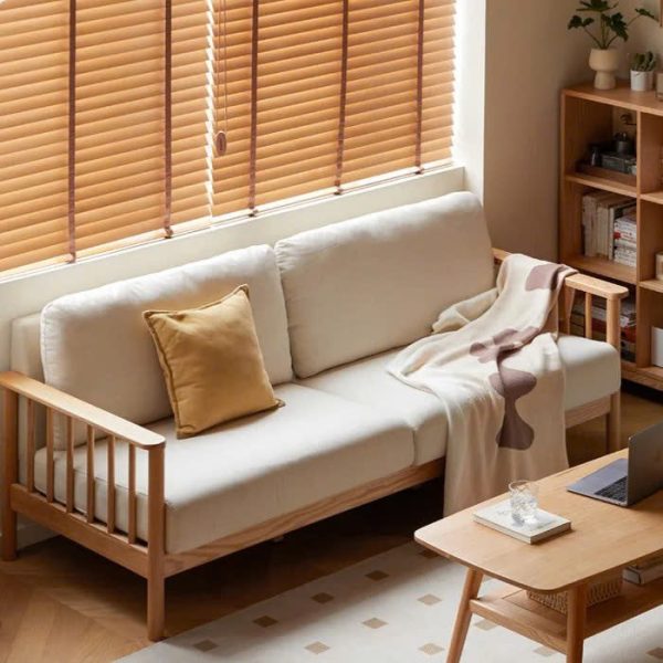 Alternative view of Ghế Sofa Gỗ Đệm Nỉ TTG VSN67
