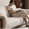 Ghế Sofa Gỗ Đệm Nỉ Phong Cách Hiện Đại TTG VSN68