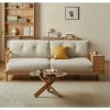 Ghế Sofa Gỗ Đệm Nỉ Phong Cách Hiện Đại TTG VS69