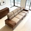 Ghế Sofa Góc Gỗ Đệm Nỉ Phong Cách Hiện Đại TTG VS71