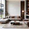 Ghế Sofa Góc Gỗ Đệm Nỉ Phong Cách Hiện Đại TTG VS71