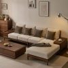 Ghế Sofa Góc Gỗ Đệm Nỉ Phong Cách Hiện Đại TTG VS71