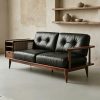 Ghế Sofa Gỗ Đệm Nỉ Phong Cách Hiện Đại TTG VS74