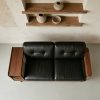 Ghế Sofa Gỗ Đệm Nỉ Phong Cách Hiện Đại TTG VS74
