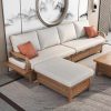 Ghế Sofa Gỗ Ngăn Kéo Phong Cách Hiện Đại TTG VS79
