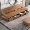 Ghế Sofa Gỗ Ngăn Kéo Phong Cách Hiện Đại TTG VS79