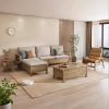 Ghế Sofa Gỗ Ngăn Kéo Phong Cách Hiện Đại TTG VS79