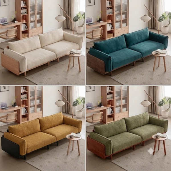 Alternative view of Ghế Sofa Gỗ Phong Cách Hiện Đại VS58