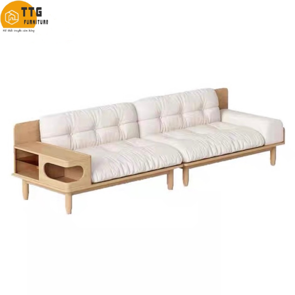 Ghế Sofa Gỗ Phong Cách Hiện Đại VS63