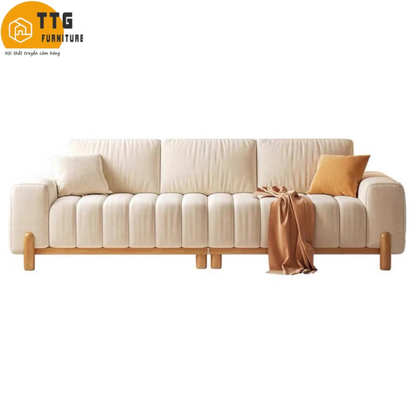Ghế Sofa Gỗ Phong Cách Hiện Đại VS56