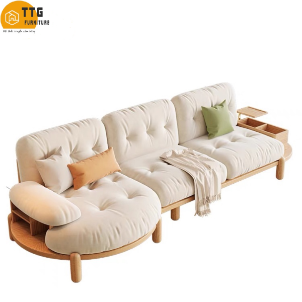 Ghế Sofa Góc Phong Cách Hiện Đại VS67