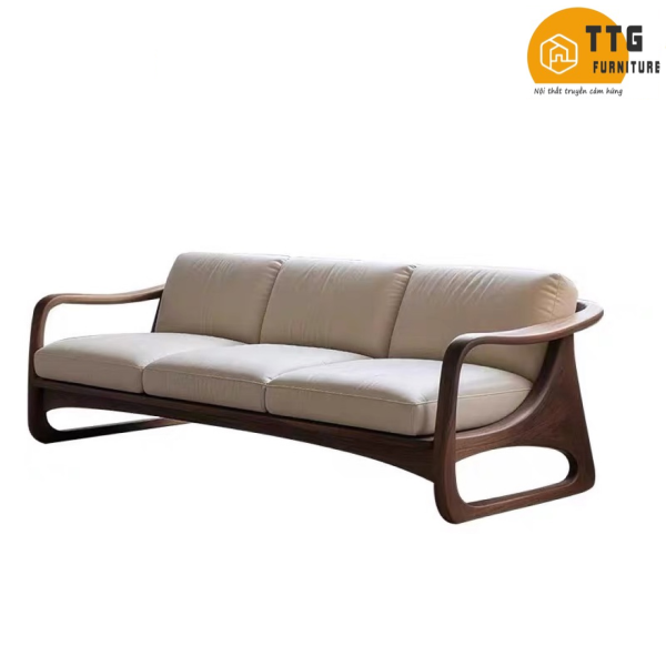Ghế Sofa Gỗ Phong Cách Hiện Đại VS83