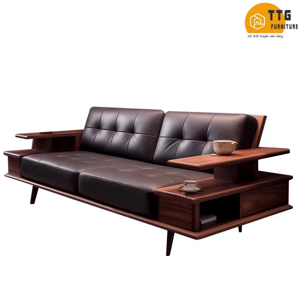 Ghế Sofa Gỗ Cao Cấp Phong Cách Hiện Đại VS95