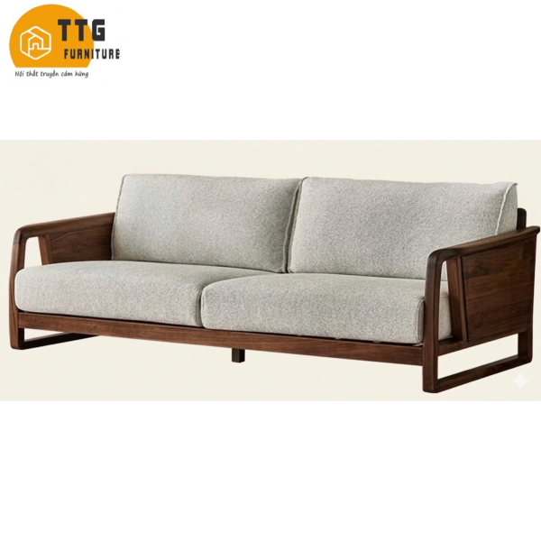 Ghế Sofa Gỗ Phong Cách Hiện Đại Sang Trọng VS100